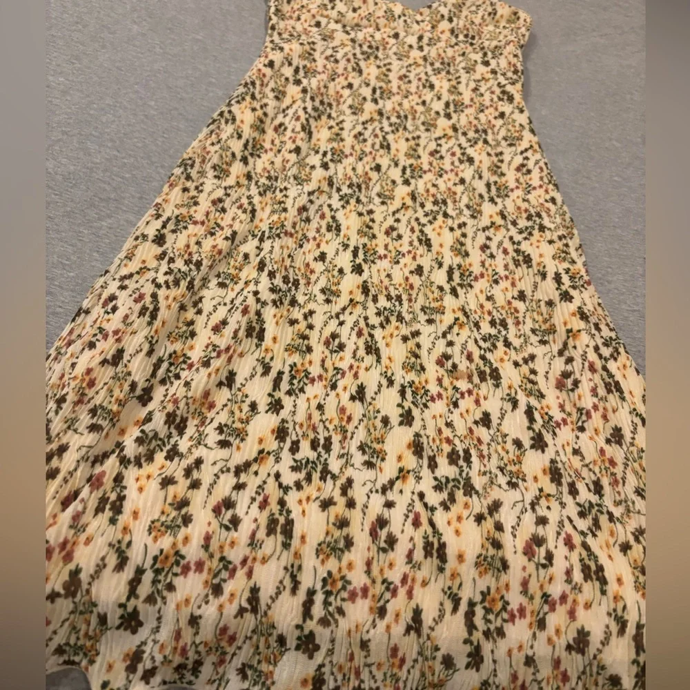 Vintage Floral Dress + Shawl Cardigan - Picture 5 of 6